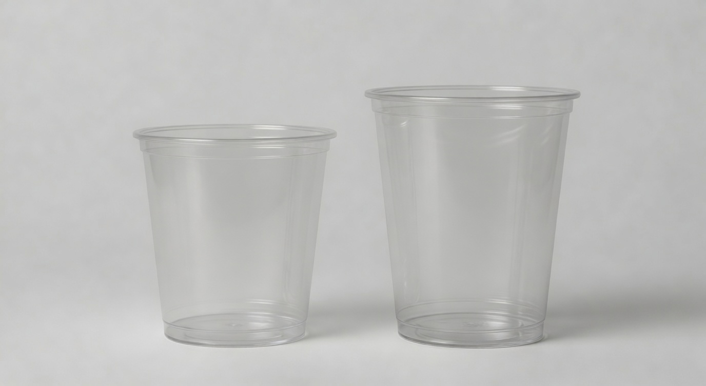 PLA Non-Branded Cold Cups — 12 oz and 16 oz